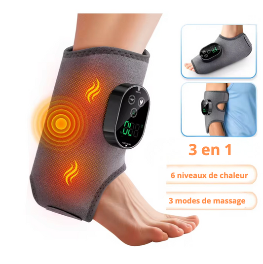 Masseur-chauffant 3 en 1